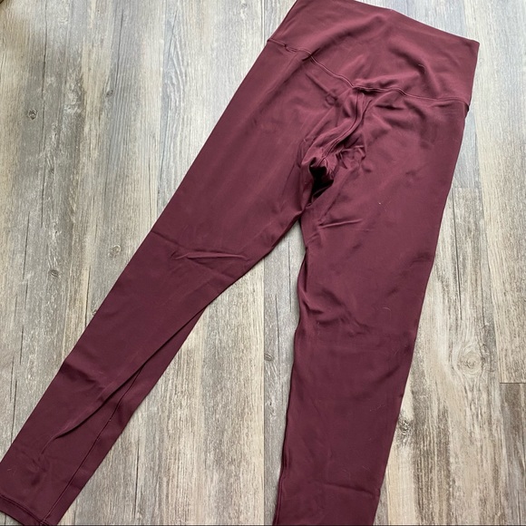 aerie Pants - Maroon Offline Aerie Leggings